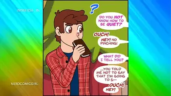 Gravity Falls Parody Cartoon Porn (Part 1): Pussy Licking and Cowgirl Dick Riding