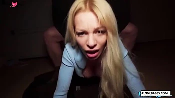 Blondes Blow Best - German Babe Sucks & Swallows Huge Load