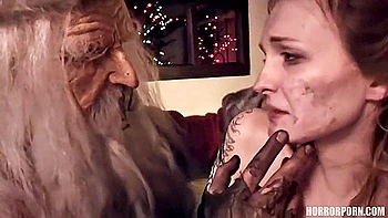 Skinny Girl Got Fucked Amazingly Hard By Hungry Santa