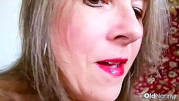 An Alluring Older American Woman In A Private Intimate Moment