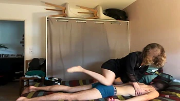 en lingerie sm c est elle qui me baise