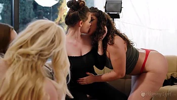 Victoria Voxxx, Alison Rey And Bella Bends In Four Insanely Hot Babes Having A Passionate Lesbian Fuckfest