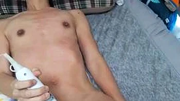 Japanese Wife Kaori in a Thong: Blowjob, Missonary  Licking Porn