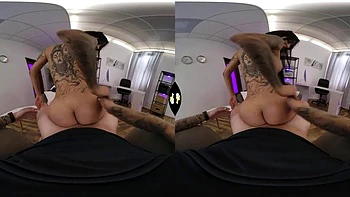 AR couch vr: Blowjob, Cowgirl  Handjob Porn