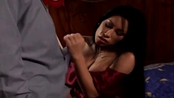 Dominic Ross, Tarra White And Mya Diamond In Exotic Slut Sucks A Big Cock In A Red Dress