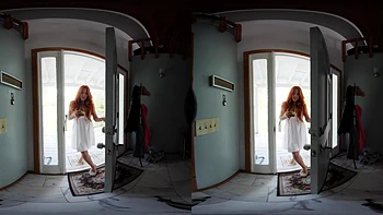 Redhead MILF Neighbor’s Squirting Seduction