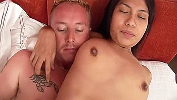 Asian Girl With Wet Pussy Fucks Neighbours Cock