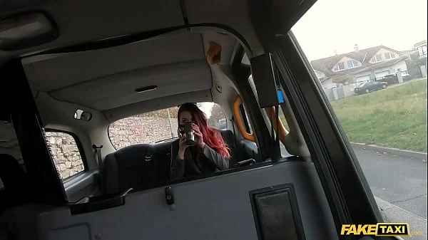 Fake Taxi Cindy Shine pays for cleaning bill with her pussy