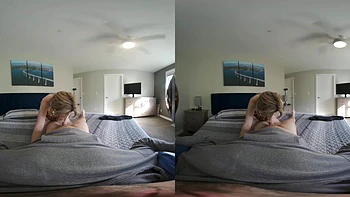 Stepsister Sex Bet - Can She Make Stepbro Cum?