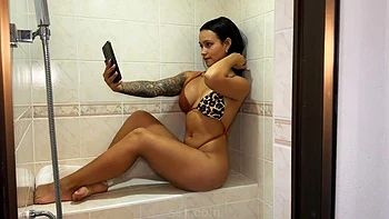 Busty Latina Babe Gets Fucked In Sauna By The BWD Of Her Bestfriend by Lorenadoll: Porn