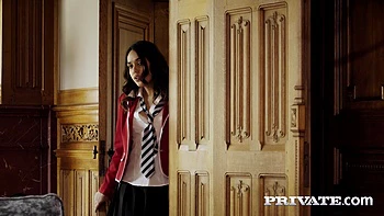 Latina Esperanza del Horno debuts at Private with her first DP - Private Porn Sex Videos