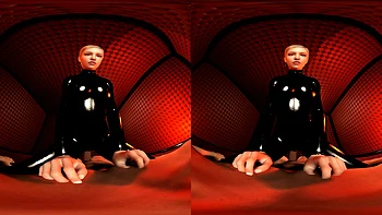 Mistress in Black Latex – POV Cowgirl