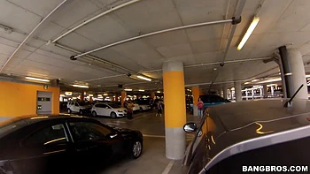 Big Tit Asian chick fucked in public