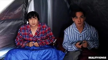 Blonde Gives Pleasure To Two Virgin - Britney Amber