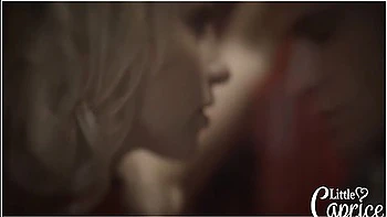 Hot Blonde Lilly Bella Bound And Desperate For Two Big Cocks