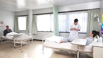 Kyoko Makise Nurse-Interracial Threesome!