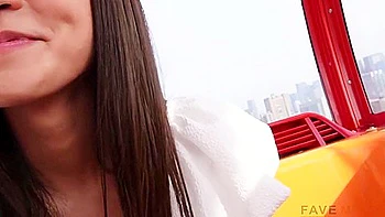 Kiss And Blowjob In The City With Her Who Loves Natsu Tojo