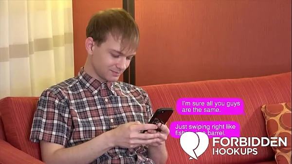 Big boobed babe takes her step-brothers fat cock