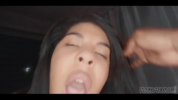 Zoey Reyes gets halloween treat from macana man