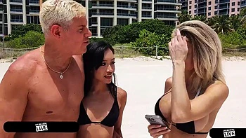 All Mighty Ring Seduces Mature Blonde Gigi Dior  Petite Asian Jade Kimiko  Immoral Live 4K: VR Porn