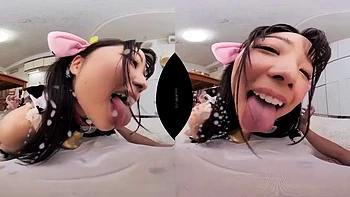 Thoun: Blowjob, Big Tits  Chaturbate VR Porn