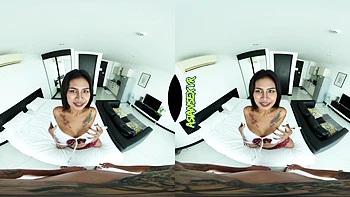 Crazy Young Asian Funny and Sexy Facial Finish