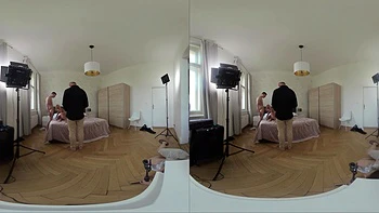 Lovita Fate Behind The Scenes VR Part One - Skinny Blonde Tiny