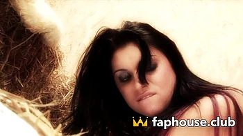 Farm Life Never Looked So Good When Two Uber-Cute Blondes Rock Stockings and Big Boobs!