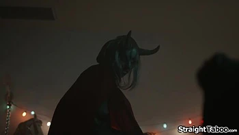 At midnight the Krampus visits me again to claim her prize