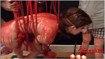 Calico Turned Into Anal Pig For Rough Painal, Atm, & Caning In Bondage ( )