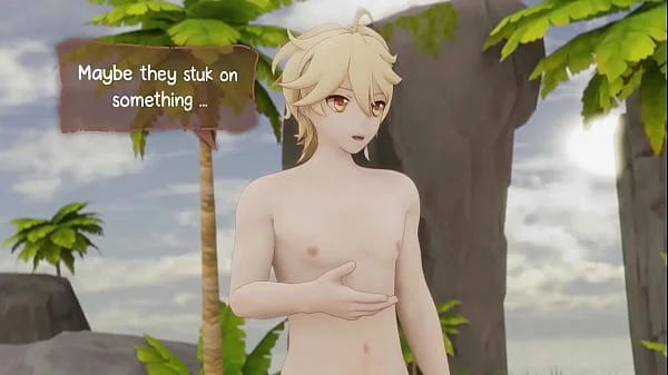 Hot and wet vacation with Jean (Genshin Impacto) - Animation