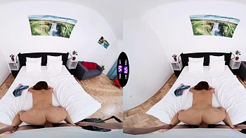 A sexy girl Claudia Colt fucks with her guy in cowgirl