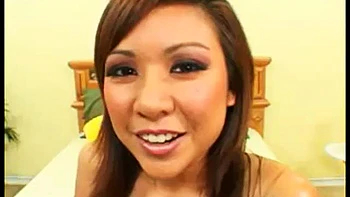 Asian getting pounded: Blowjob, Doggy  Cowgirl Porn