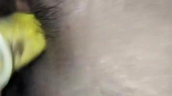 Satisfying The Stepson-in-laws Sex With A Banana