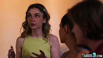 Dana Vespoli And Demi Hawks In Asian Stepmommy Stepmom Calming Her Stepson