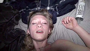 Blonde Gets A Big Dick In A Tight Anal