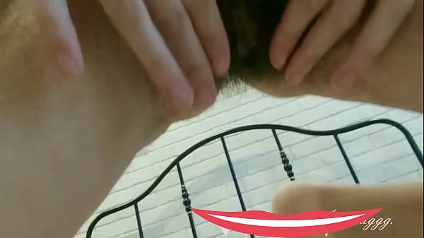 dirty talk from mature nympho with hairy pussy and hairy armpits, play with hair foot fetish, close-up masturbation, big pussy lips Nimfa Mannay