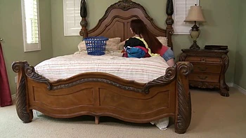 Hairy Pussy Lesbians Enjoy Intense Scissoring Sex