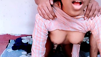 Stepdaughter Caught Watching Porn On Mobile By Stepdaddy And He Fucked Her Hardcore In Her Tight Pussy