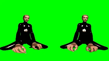 Mistress in Black Latex – POV Cowgirl (Passthrough)