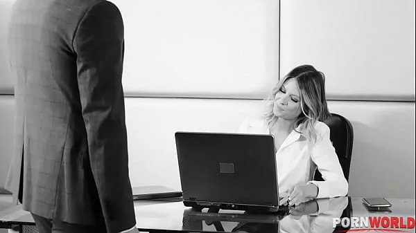 2 Stiff Cocks DP Sexy Hotel Receptionist Rebecca Volpetti GP2113