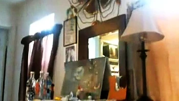 Angel or Demon Busty Blonde Mom on Webcam