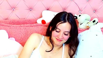 Amateur striptease and Solo masturbation