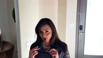 Amateur striptease and Solo masturbation