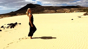Blonde Teen Orgy in the beach