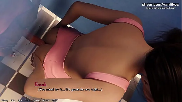 Being a DIK[v0.8] | Three hot teens sluts enjoy sucking and fucking a big cock at a public restroom glory hole | My sexiest gameplay moments | Part #47