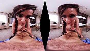 Valentine vr: Blowjob, Cowgirl  Big Tits Porn