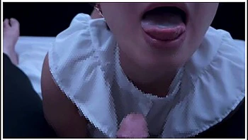 M Glasses Girl Who Is Made To Suck Deep Into Her Mouth And Gokkun I Love Dick