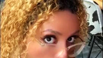 PETITE LATINA GETS RAILED IN POV: Blowjob, Doggy  Amateur Porn