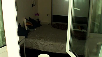 Pretty teen strips for webcam